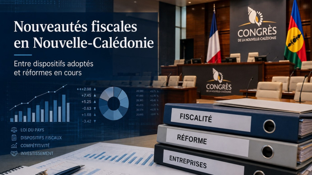 Image Nouveautés fiscales en Nouvelle-Calédonie : entre dispositifs adoptés et réformes en cours